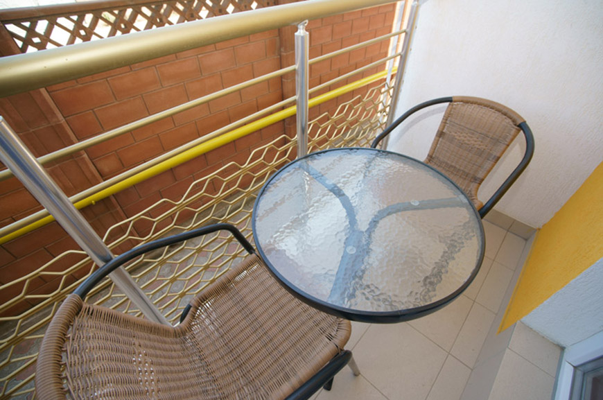 николаевка мини отели - балкон