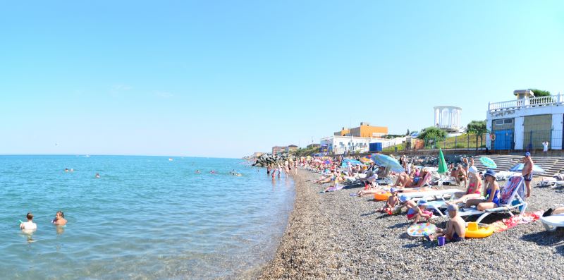 Отдых в Николаевке с детьми на пляже