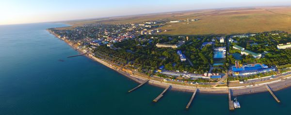 Вид на Николаевку Отдых в гостиницах Николаевки